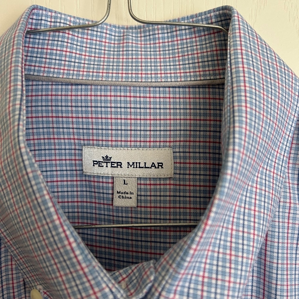 Peter Millar Button Down -EUC